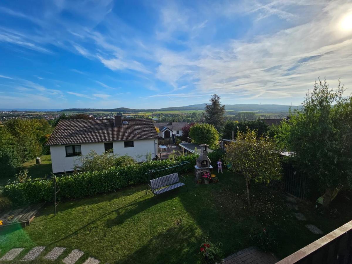 Ferienwohnung Talblick Ahnatal Экстерьер фото